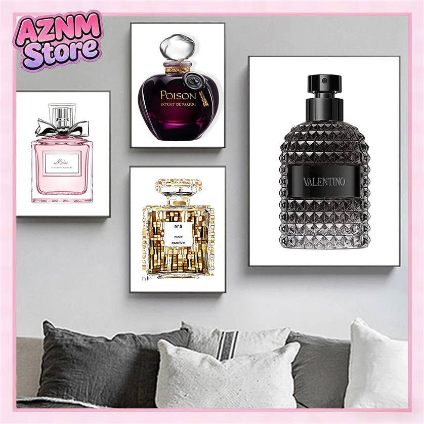Home Fragrance Bottle - 1 peça de arte de parede