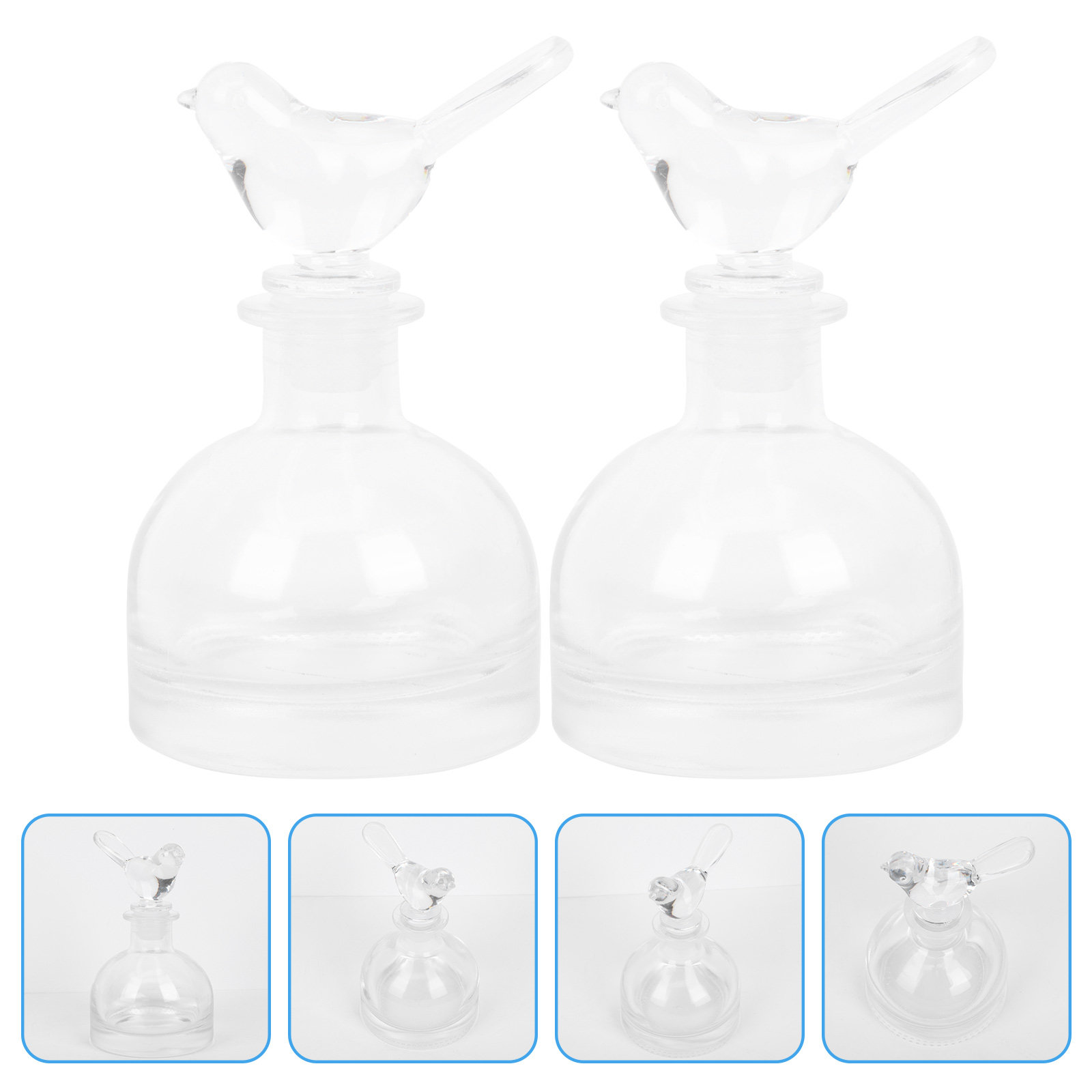 Home Fragrance Bottle - Frascos de perfume de vidro, 2