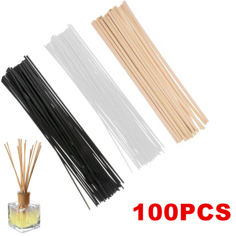 Home Fragrance Diffuser Sticks - 20/100 pçs substituição aromaterapia rattan varas