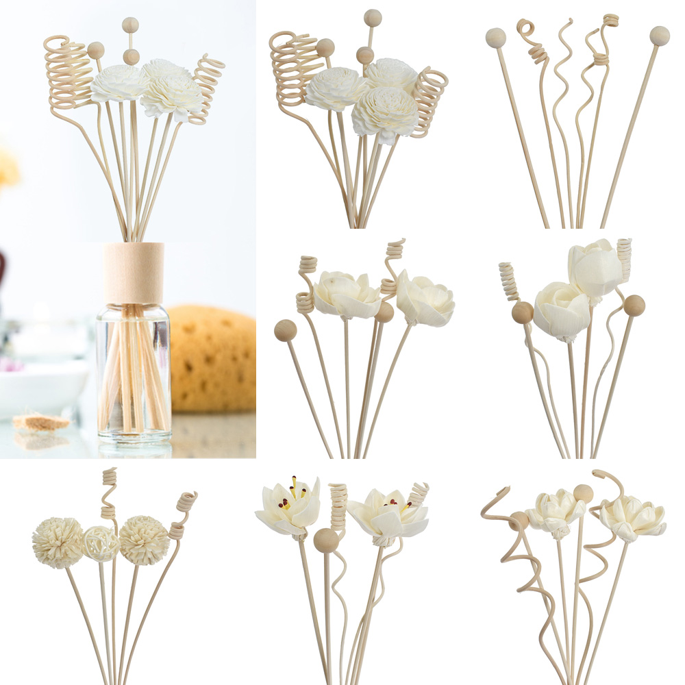 Home Fragrance Diffuser Sticks - 6 PCS/8 PCS/9 PCS Flor Artificial