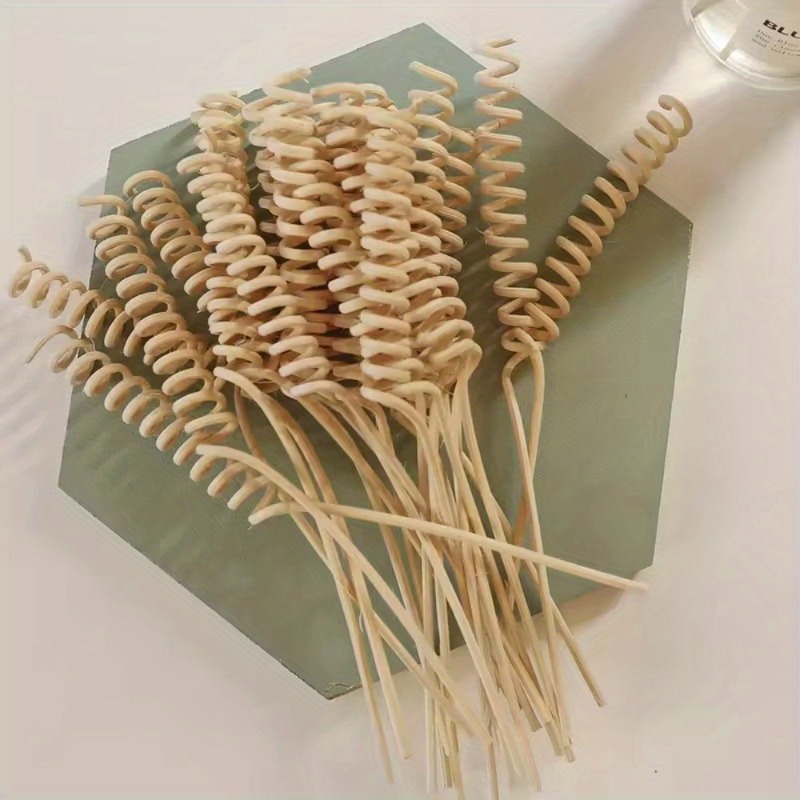 Home Fragrance Diffuser Sticks - 10 pçs planta curvada rattan varas