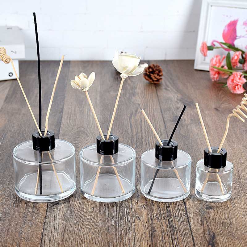 Home Fragrance Bottle - Garrafas De Vidro De Aromaterapia Transparente,