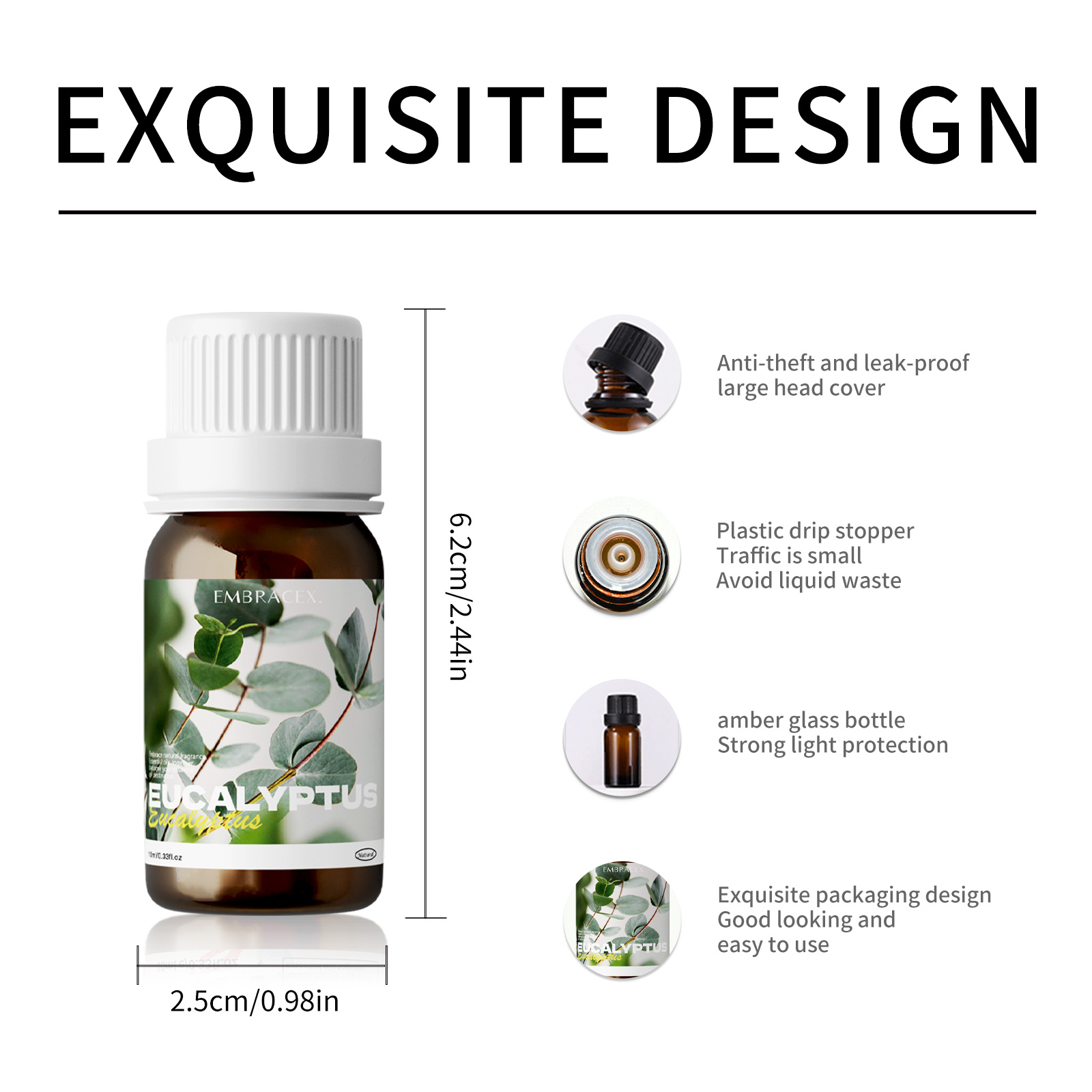 Óleos Essenciais Puros de Euca - Home Fragrance Eucalyptus avaliação e preço