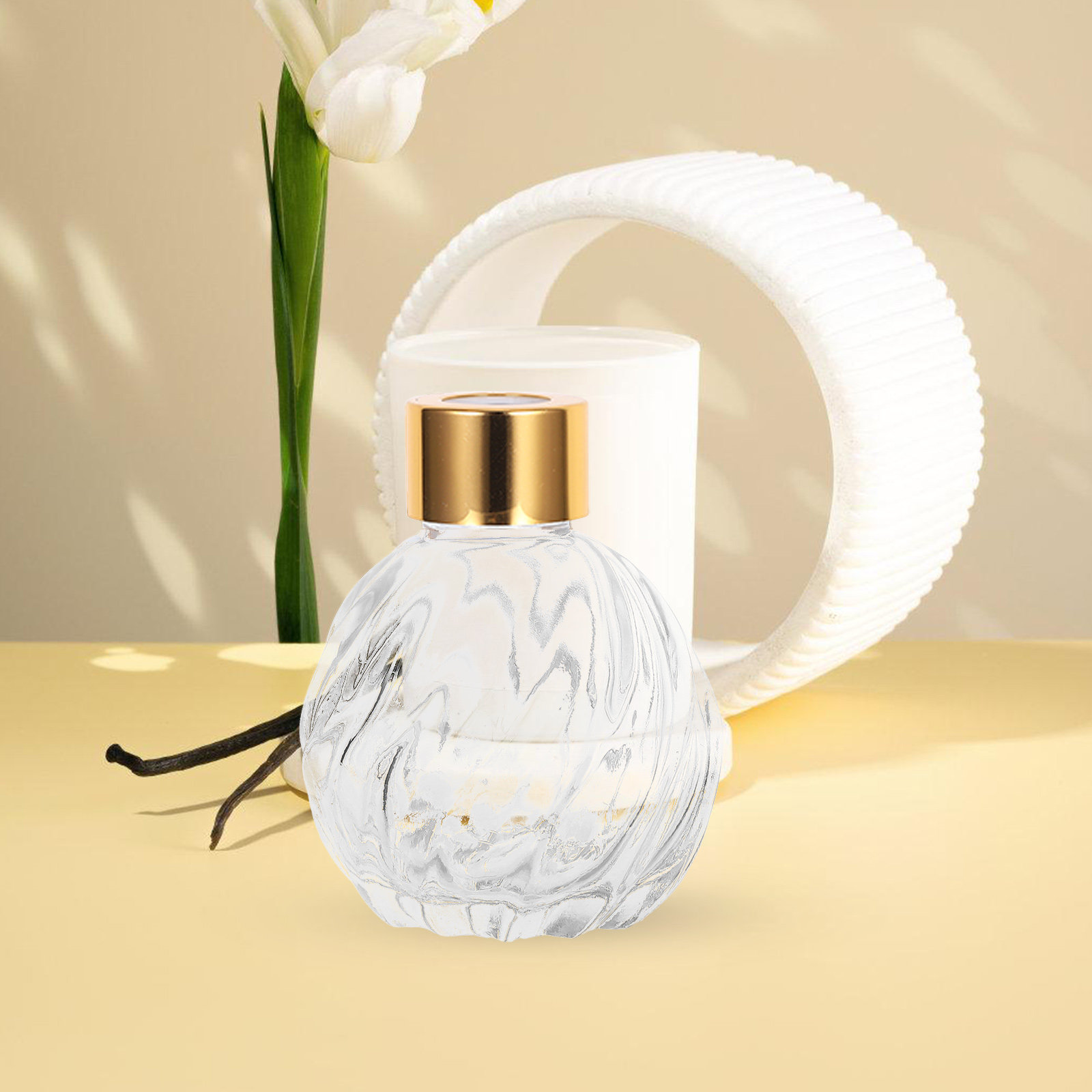 2 peças de garrafas difusoras  - Home Fragrance Leather Diffuser avaliação e preço