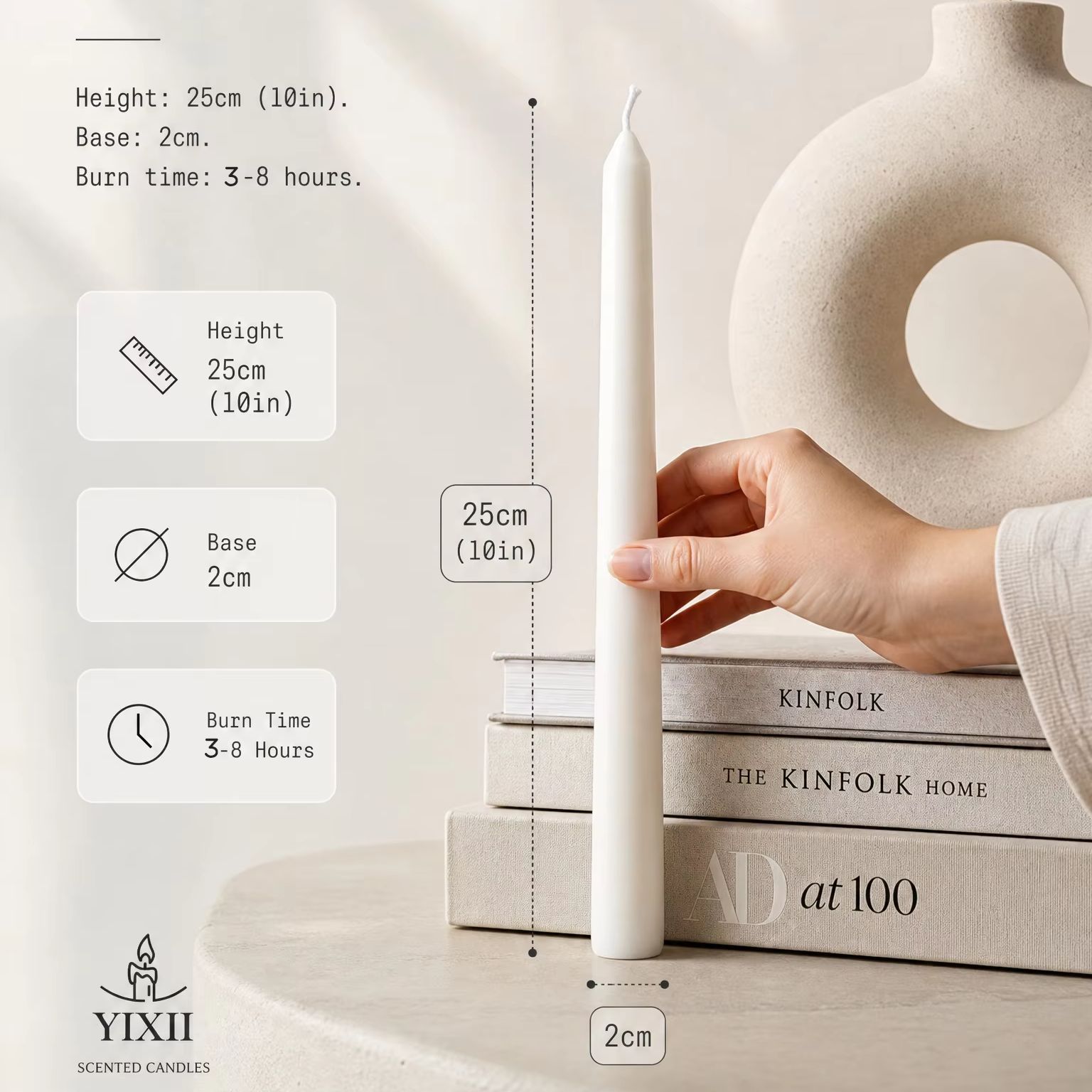 4 Velas Aromáticas Longas com  - Home Fragrance No 4 avaliação e preço