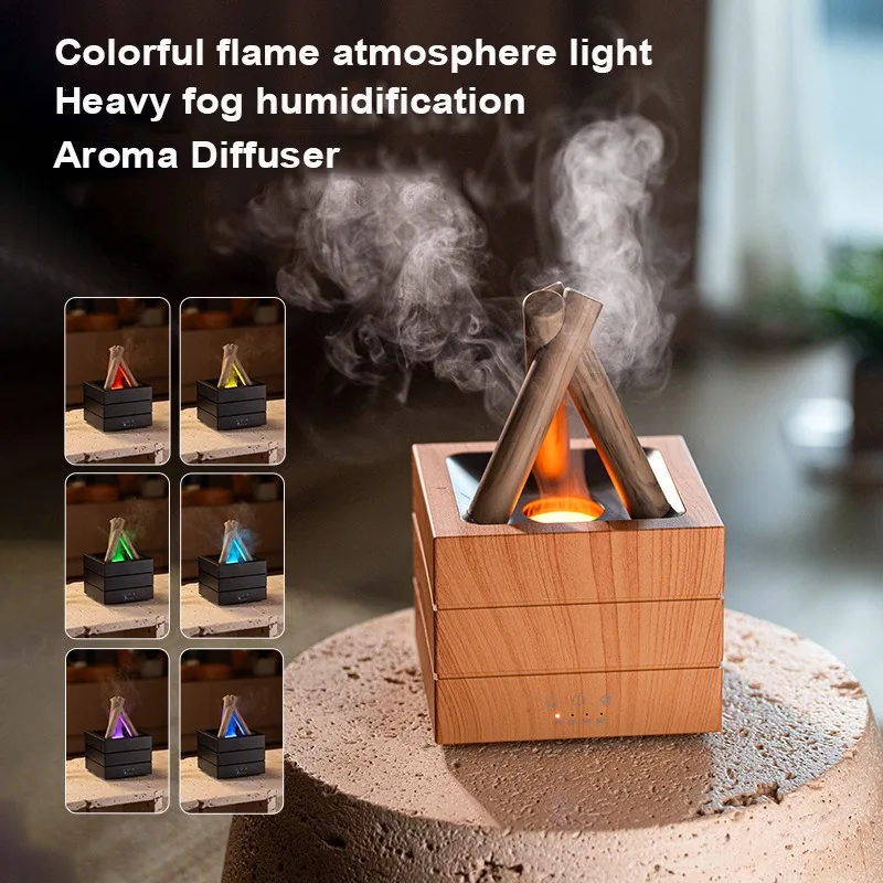 Umidificador de ar chama difus - Home Fragrance Leather Diffuser avaliação e preço