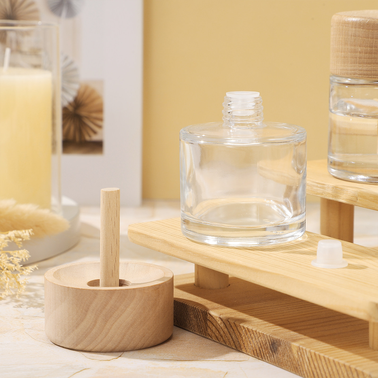 2 Peças Frascos de Vidro Trans - Home Fragrance Bottle avaliação e preço