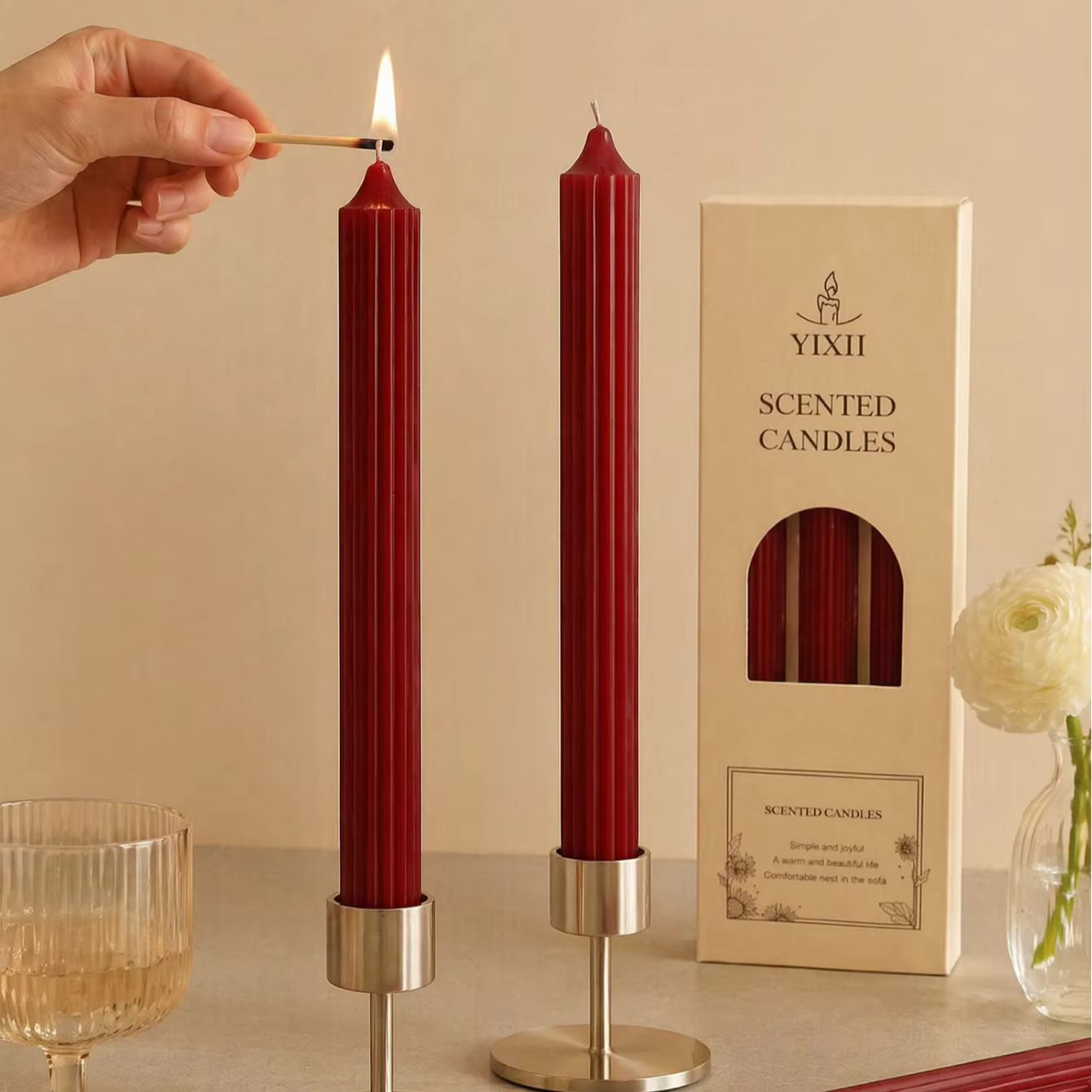 Conjunto de 4 Velas Aromáticas - Home Fragrance No 4 avaliação e preço