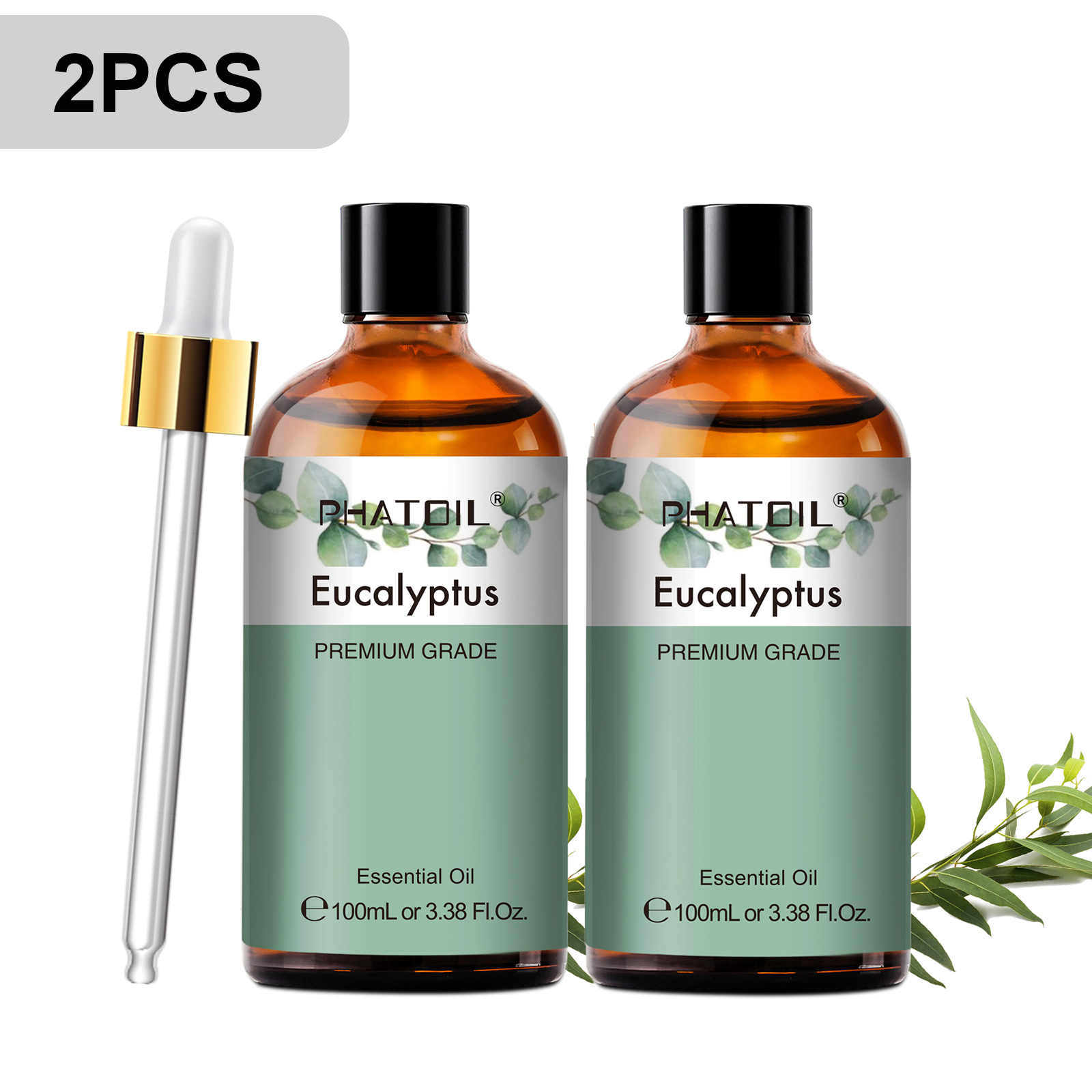 Phatoil 2 peças/1 peça óleo es - Home Fragrance Eucalyptus avaliação e preço