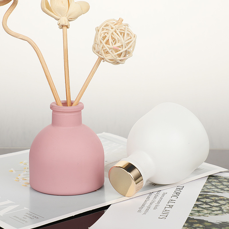 1pc 50ml vazio rosa/branco/ama - Home Fragrance Bottle avaliação e preço